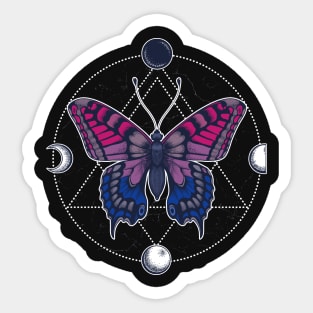 Bisexual Butterfly Sticker